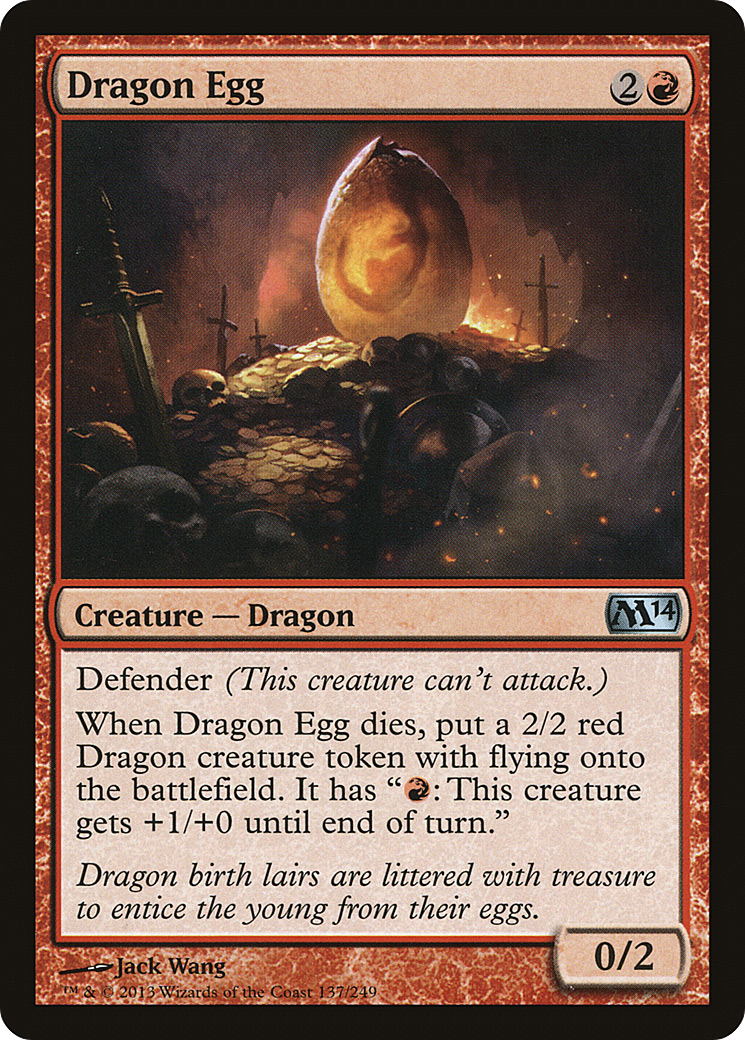 Dragon Egg (M14-137) (Foil)