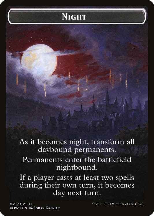 Day // Night Double-Sided Token (TVOW-021)