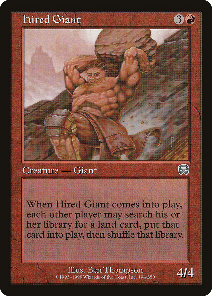 Hired Giant (MMQ-194) (Foil)