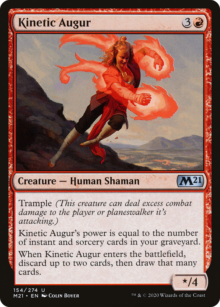 Kinetic Augur (M21-154) (Foil)
