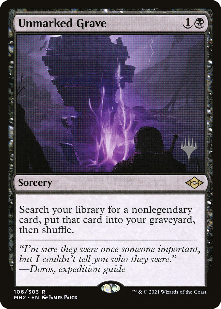 Unmarked Grave (PPMKM-106P) (Foil)