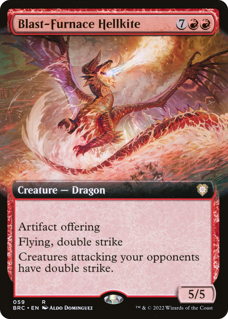 Blast-Furnace Hellkite (BRC-059) (Extended Art)
