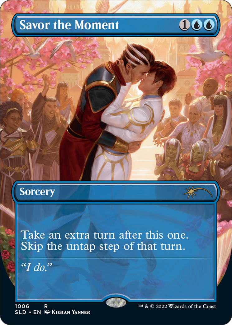 Savor the Moment (SLD-1006) (Borderless) (Foil)