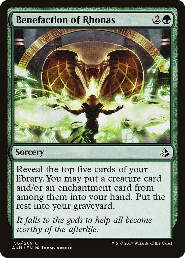 Benefaction of Rhonas (AKH-156)