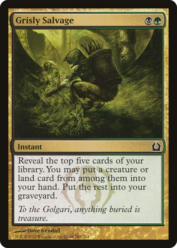 Grisly Salvage (RTR-165) (Foil)