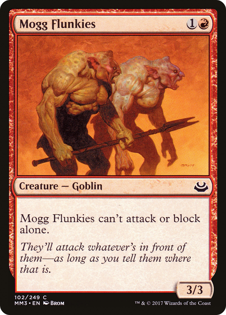 Mogg Flunkies (MM3-102) (Foil)