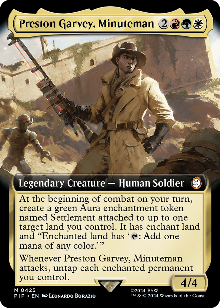 Preston Garvey, Minuteman (PIP-425) (Extended Art) (Foil)