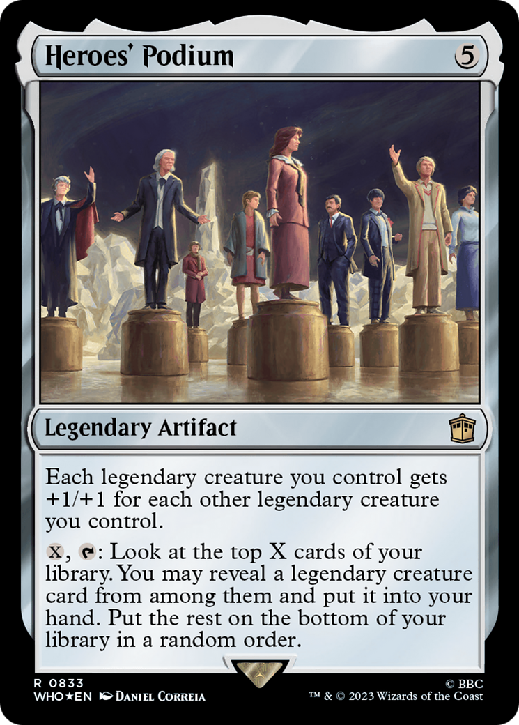 Heroes' Podium (WHO-833) (Surge Foil)