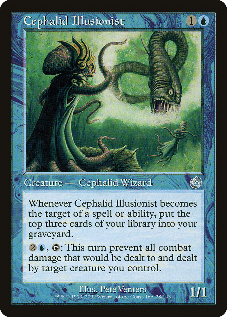 Cephalid Illusionist (TOR-028) (Foil)