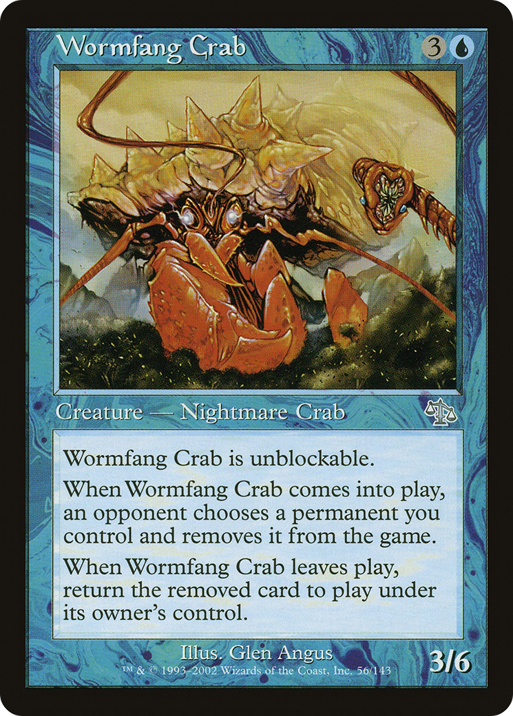Wormfang Crab (JUD-056)