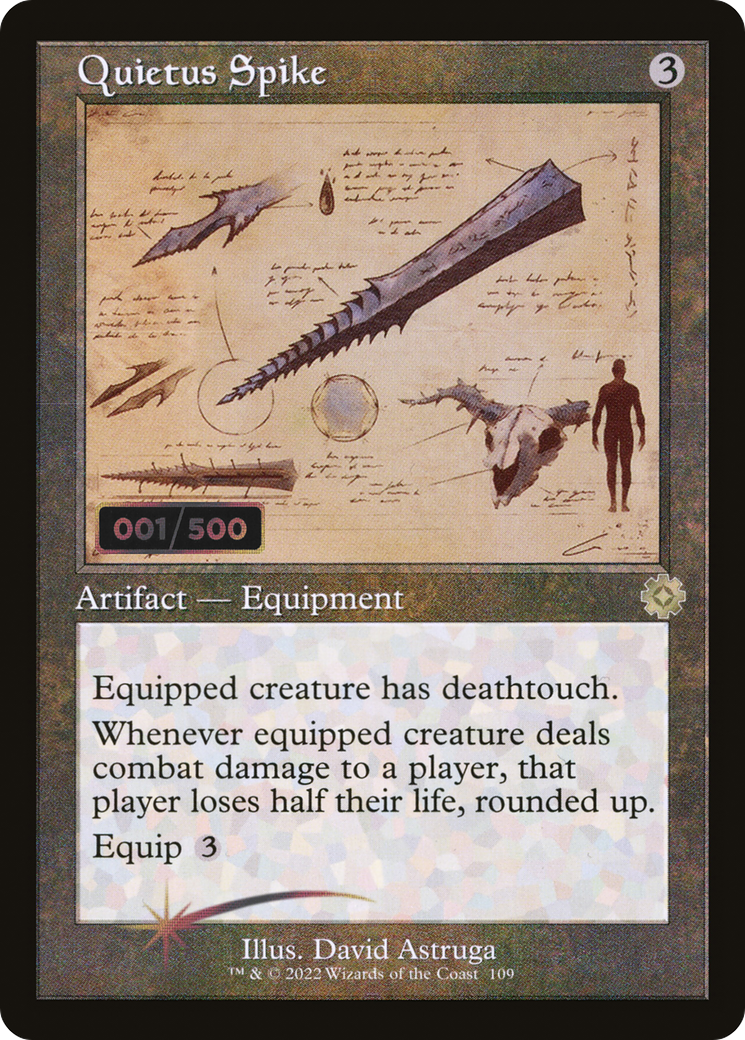 Quietus Spike (BRR-109Z) (Foil) (Serialized)
