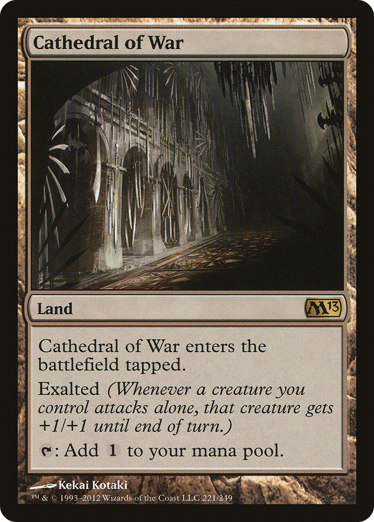 Cathedral of War (M13-221) (Foil)