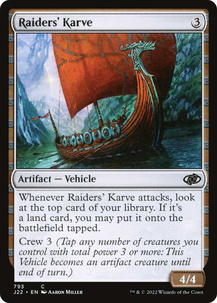 Raiders' Karve (J22-793)