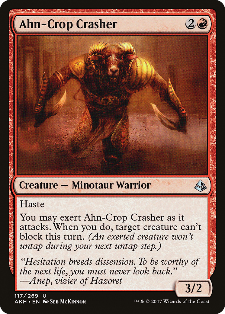 Ahn-Crop Crasher (AKH-117) (Foil)