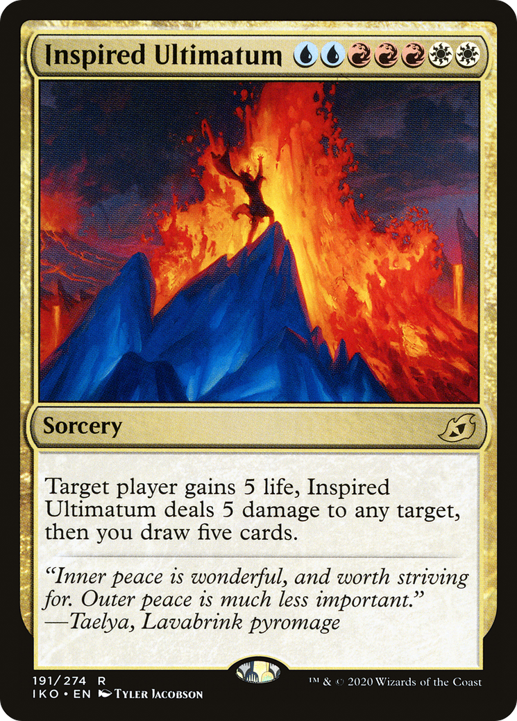 Inspired Ultimatum (IKO-191) (Foil)