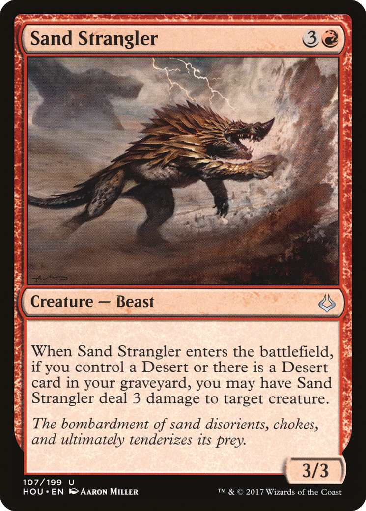 Sand Strangler (HOU-107)