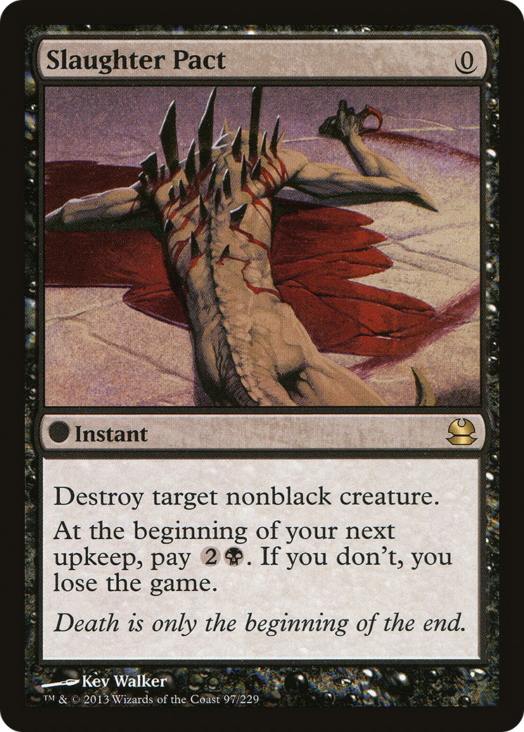 Slaughter Pact (MMA-097) (Foil)