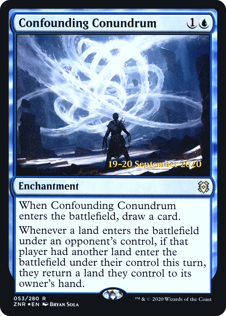 Confounding Conundrum (PRE-53S) (Foil)