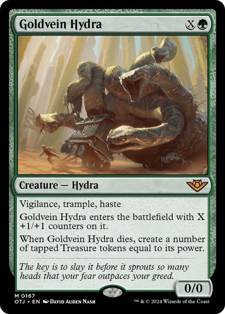 Goldvein Hydra (OTJ-167) (Foil)
