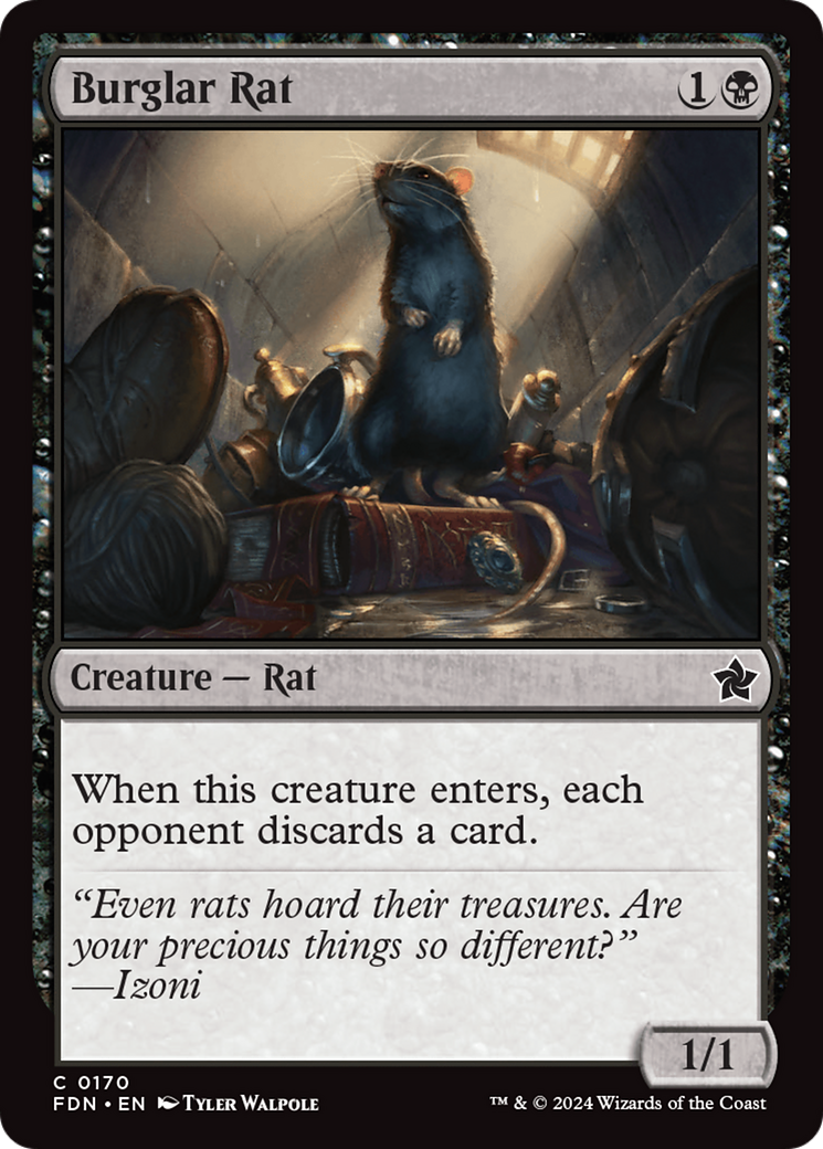 Burglar Rat (FDN-170) (Foil)