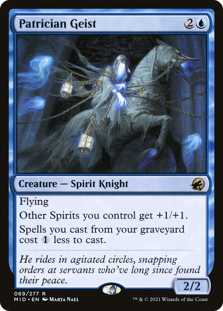 Patrician Geist (MID-069) (Foil)