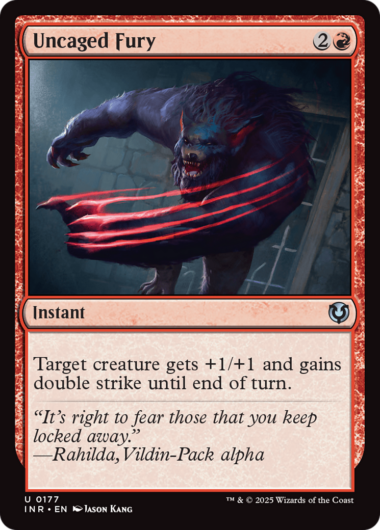 Uncaged Fury (INR-177)