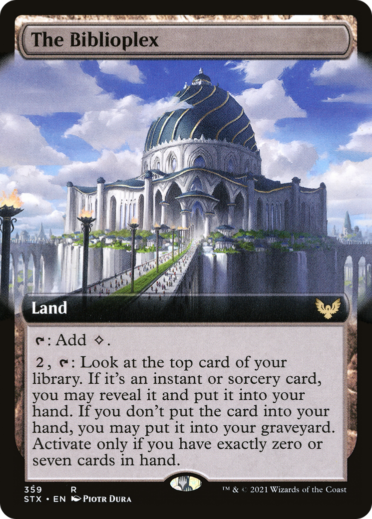 The Biblioplex (STX-359) (Extended Art) (Foil)