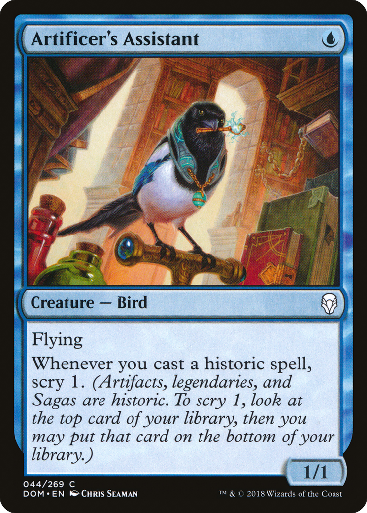 Artificer's Assistant (DOM-044) (Foil)