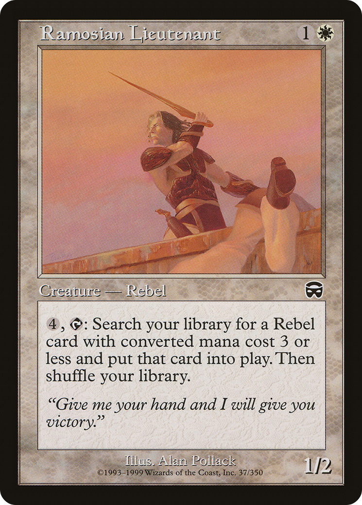 Ramosian Lieutenant (MMQ-037)