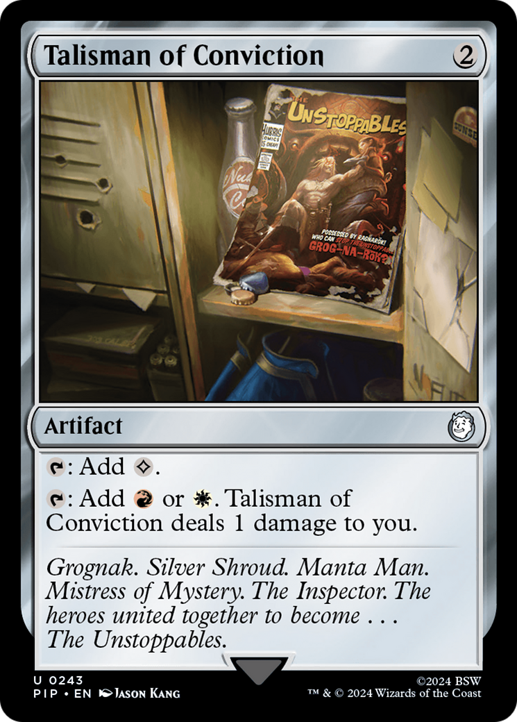 Talisman of Conviction (PIP-243) (Foil)