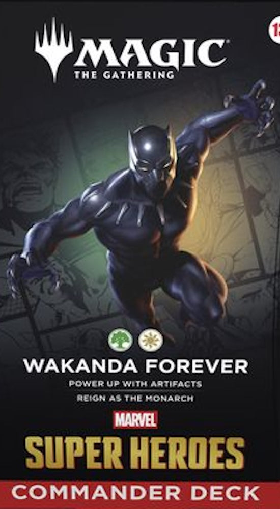 Marvel Super Heroes Commander Deck - Wakanda Forever