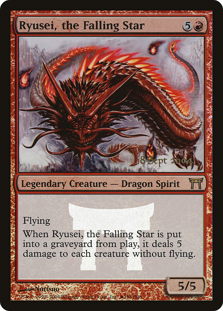 Ryusei, the Falling Star (PRE-185★) (Foil)