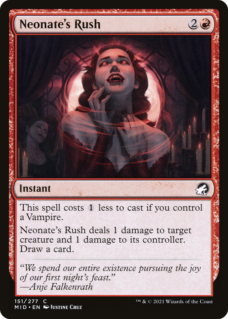 Neonate's Rush (MID-151) (Foil)