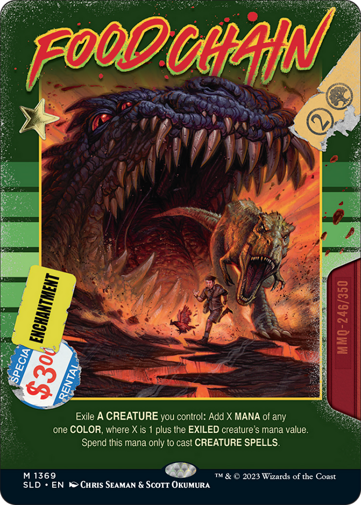 Food Chain (SLD-1369) (Full Art) (Borderless) (Foil)