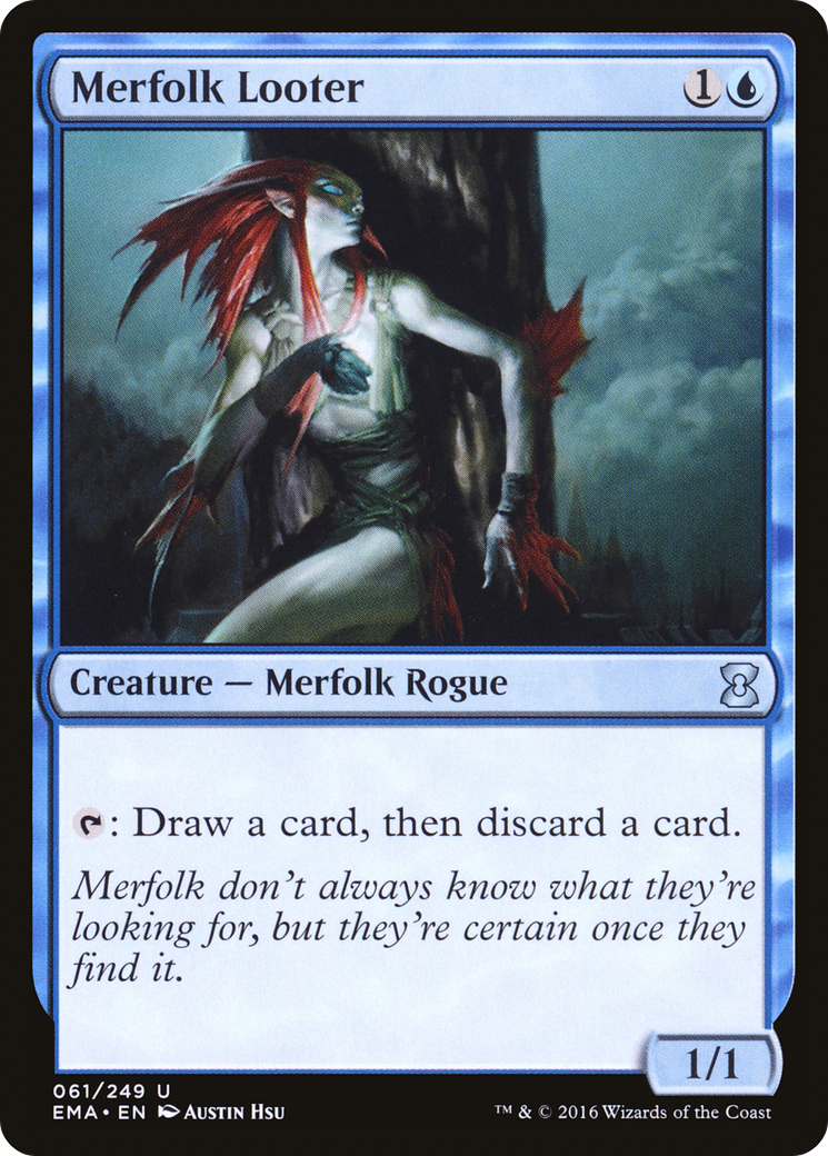 Merfolk Looter (EMA-061) (Foil)
