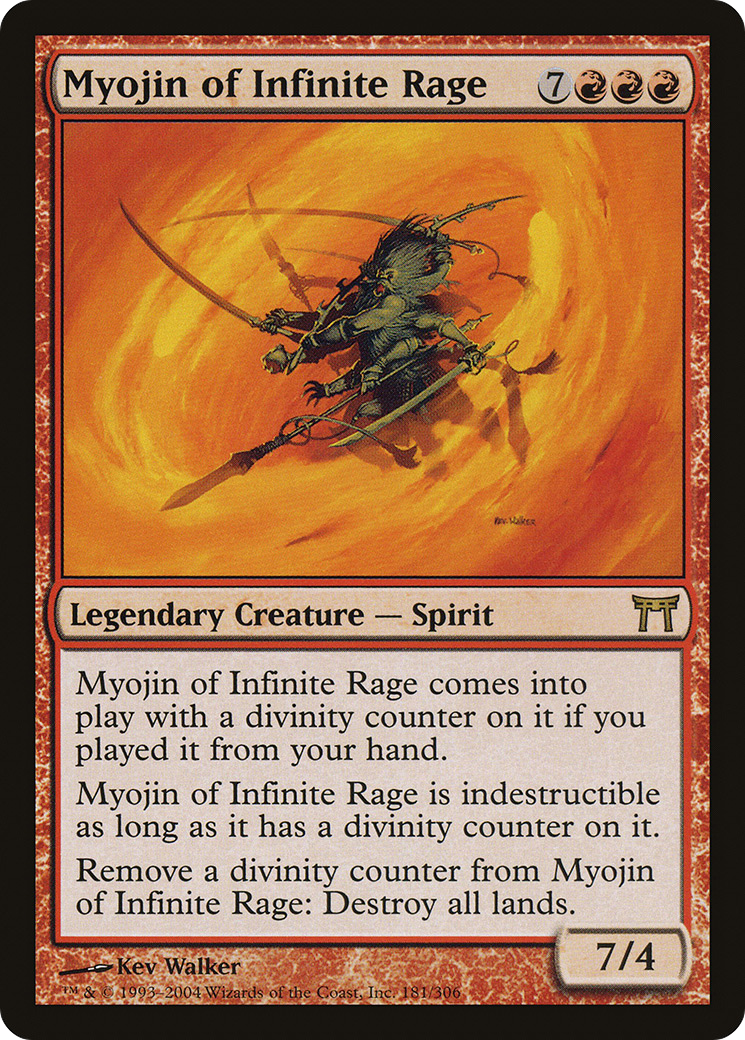 Myojin of Infinite Rage (CHK-181)