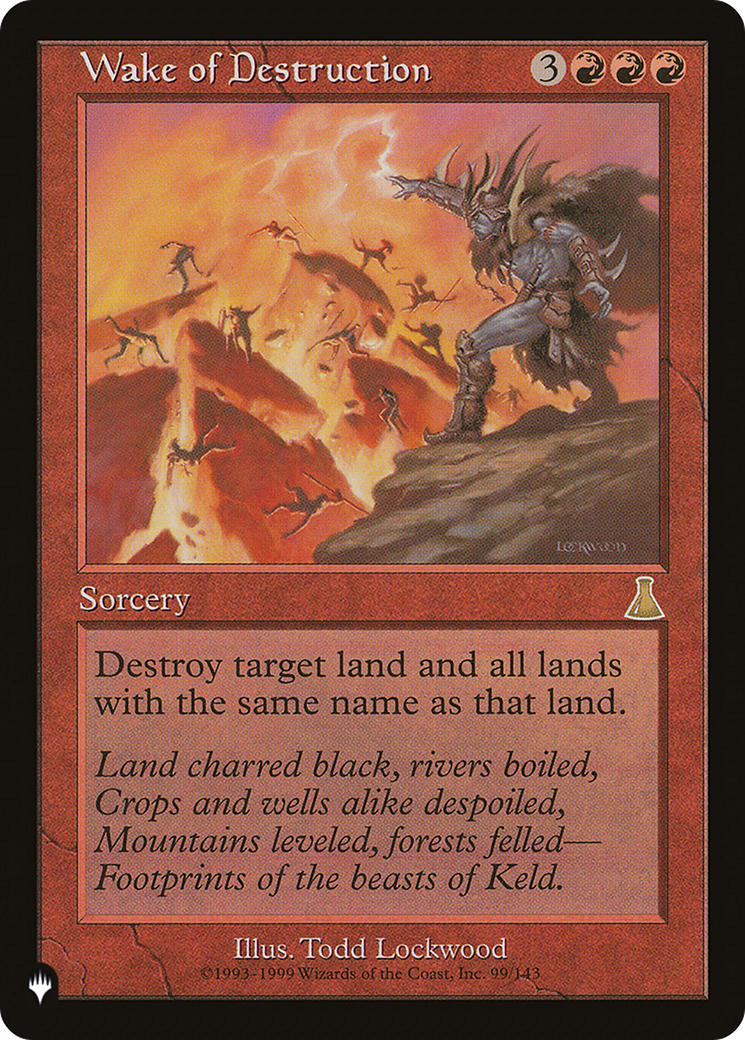 Wake of Destruction (LIST-UDS-99)