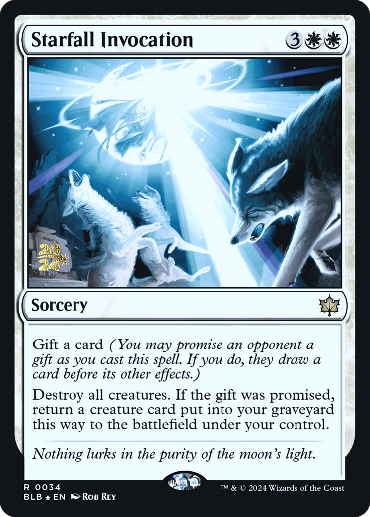 Starfall Invocation (PRE-34S) (Foil)