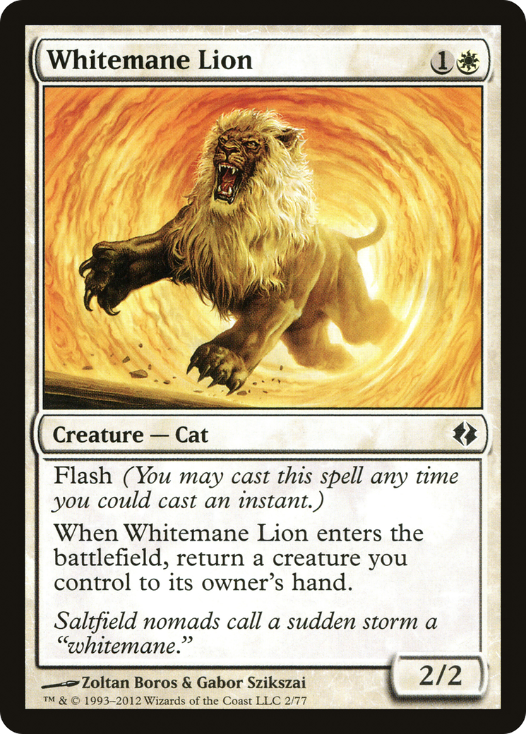 Whitemane Lion (DDI-002)