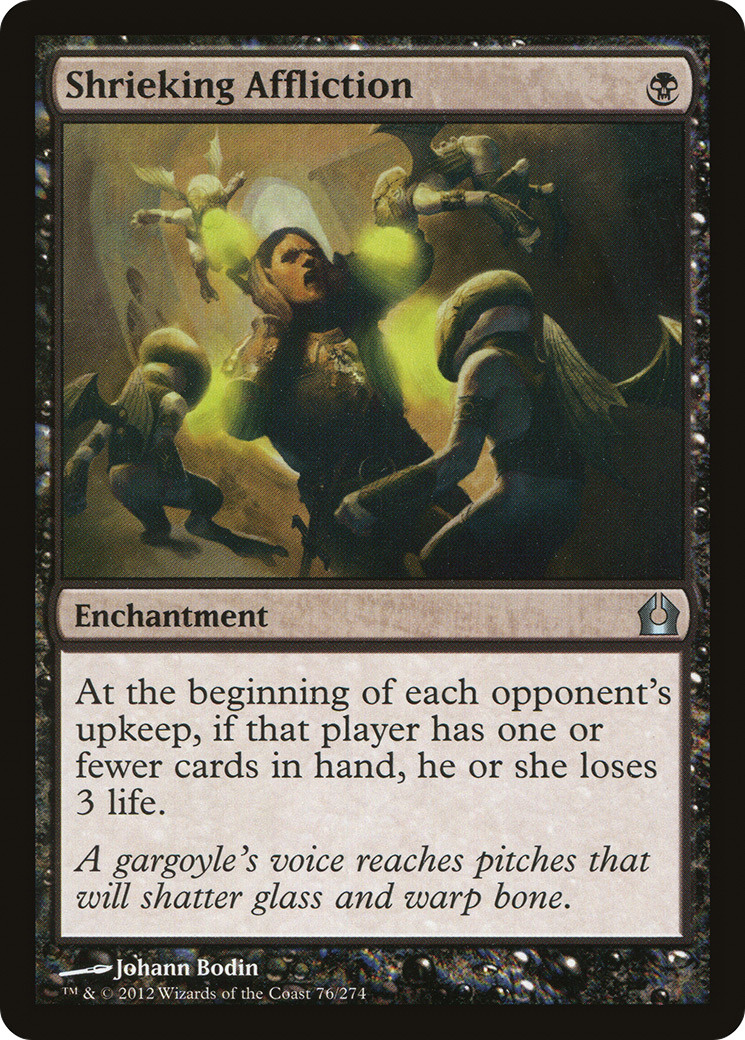 Shrieking Affliction (RTR-076) (Foil)