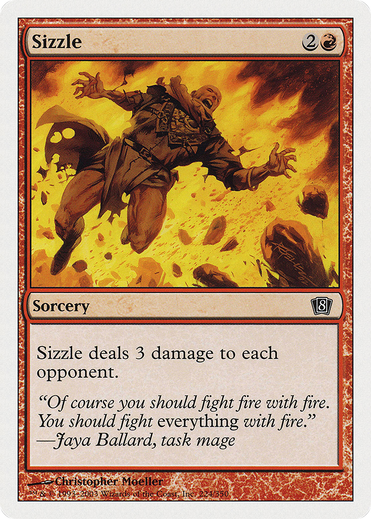 Sizzle (8ED-224) (Foil)