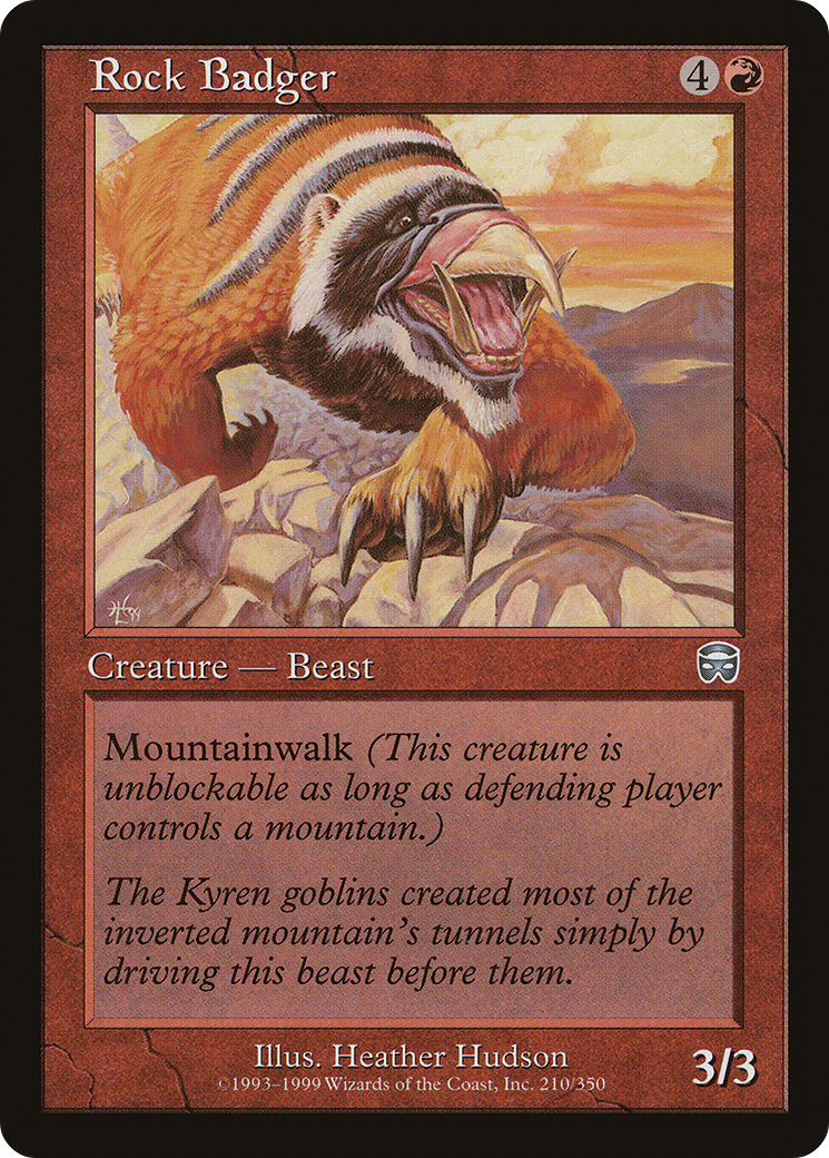 Rock Badger (MMQ-210) (Foil)