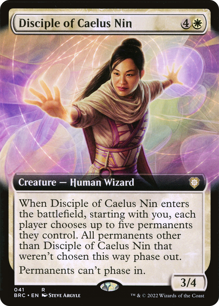 Disciple of Caelus Nin (BRC-041) (Extended Art) (Foil)