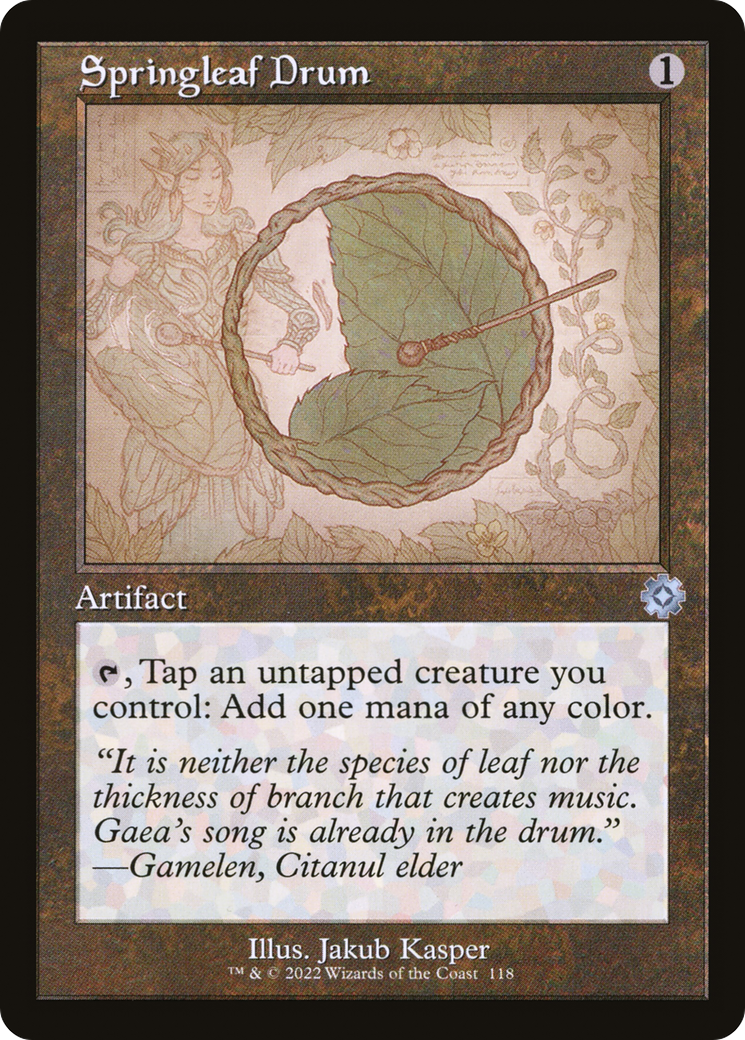 Springleaf Drum (BRR-118) (Foil)