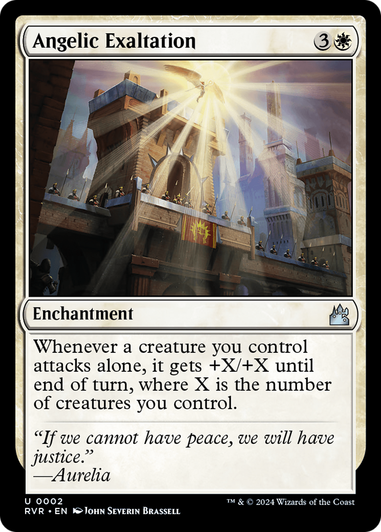 Angelic Exaltation (RVR-002) (Foil)