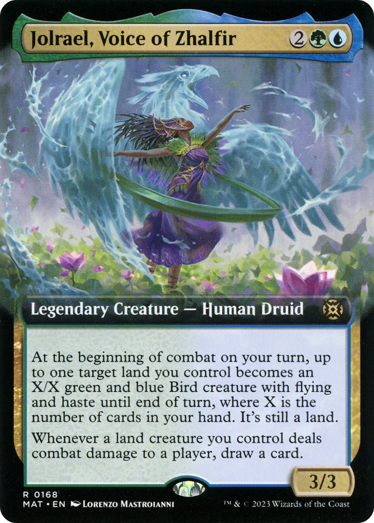Jolrael, Voice of Zhalfir (MAT-168) (Extended Art) (Foil)