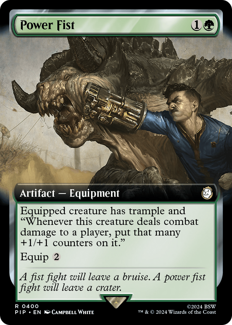 Power Fist (PIP-400) (Extended Art) (Foil)