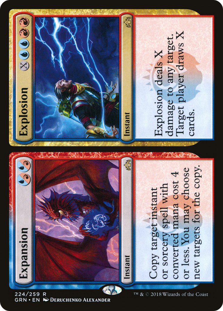 Expansion // Explosion (GRN-224) (Foil)