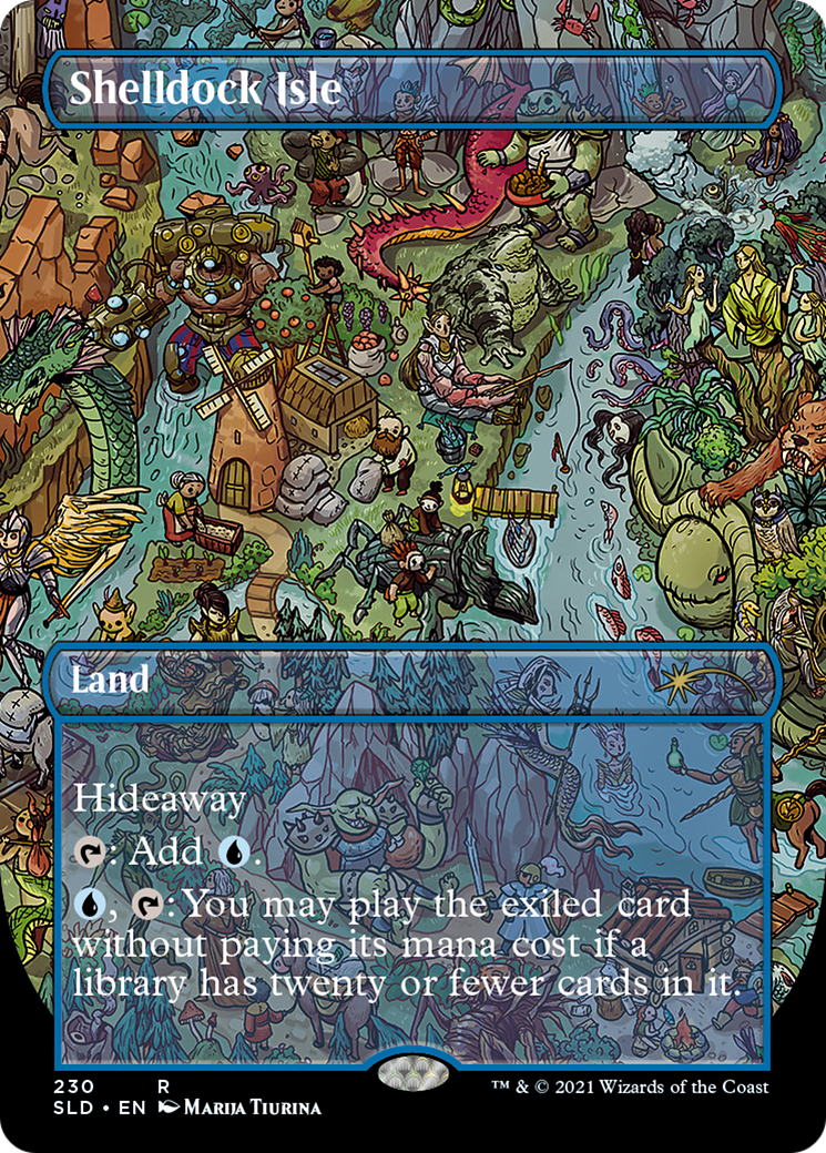 Shelldock Isle (SLD-230) (Borderless)