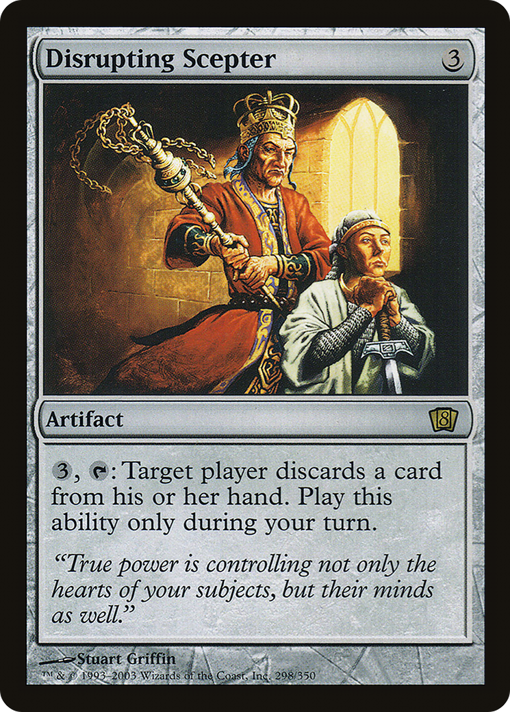 Disrupting Scepter (8ED-298) (Foil)